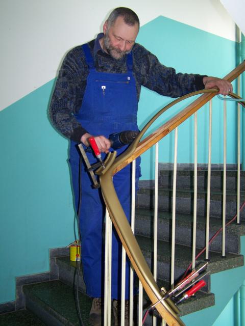 Renovierung vom Treppenhandlauf