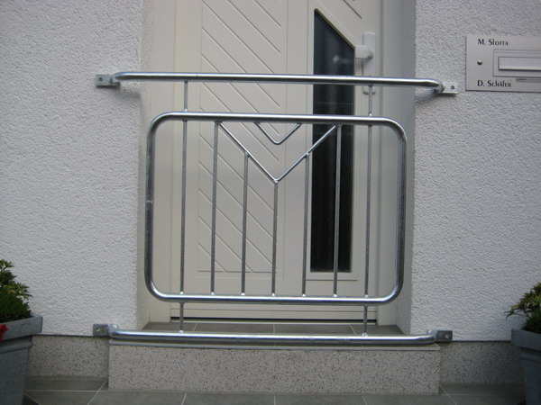 Geländersystem als französicher Balkon